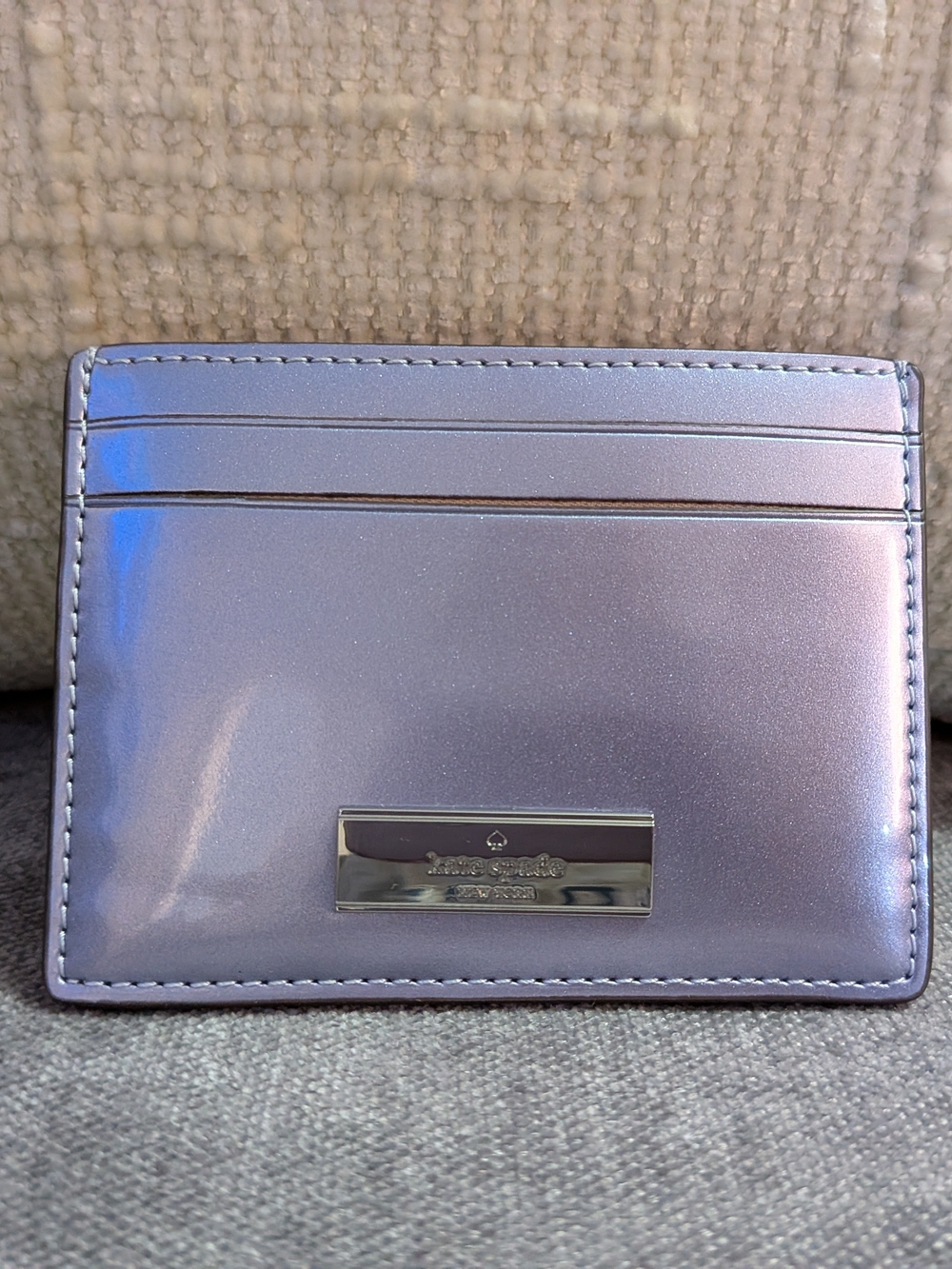 Iridescent Lavender Card & Key Holder